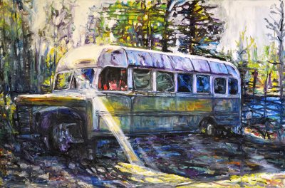 Fairbanks Bus 142 (Into the wild) ©Peter Weidenbaum
